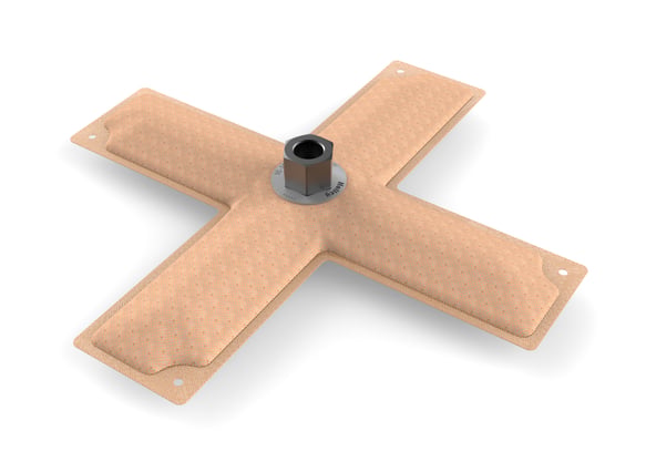 11" x 11" HydraMat¨, Cross 16-104 HOLLEY Autoparts