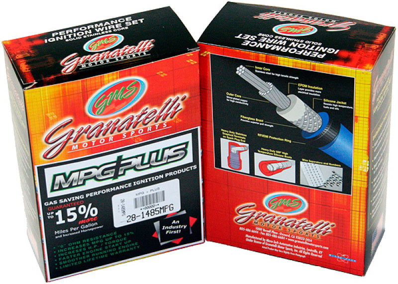 Granatelli 80-82 Ford Mustang 6Cyl 3.3L Performance Ignition Wires Granatelli Motor Sports Spark Plug Wire Sets