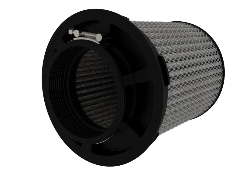 aFe MagnumFLOW Pro DRY S Universal Air Filter 4in F x 6.5n B x 6.5in T (Inv) x 8in H aFe Air Filters - Universal Fit