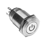 Oracle Pre-Wired Power Symbol On/Off Flush Mount LED Switch - Green ORACLE Lighting Light Accessories and Wiring