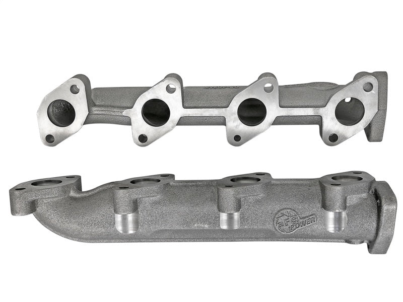 aFe BladeRunner Ported Ductile Iron Exhaust Manifold 08-10 Ford Diesel Trucks V8 6.4L (td) aFe Headers & Manifolds