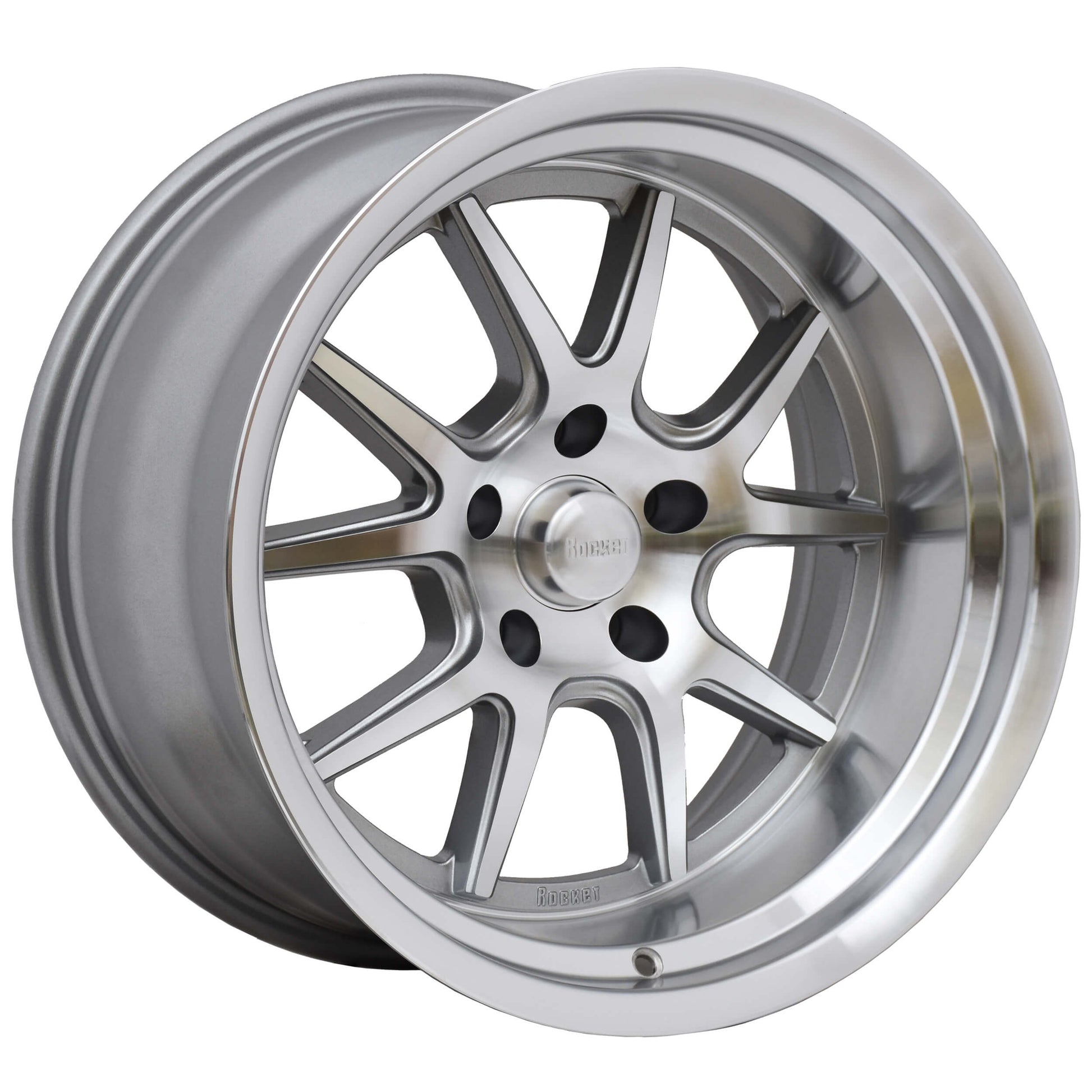 Rocket Racing Wheels TTR19 Attack - Titanium/Machined TTR19-896545