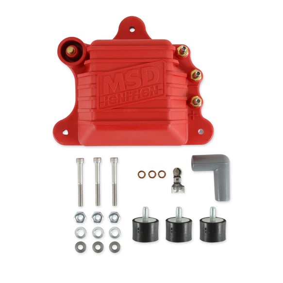 MSD IGNITON COIL - PRO MAG - 44 AMP - RED 8142 MSD Autoparts