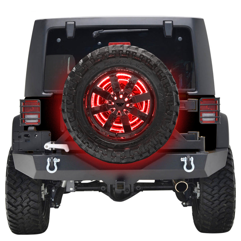 Oracle LED Illuminated Wheel Ring 3rd Brake Light - Red ORACLE Lighting Light Strip LED