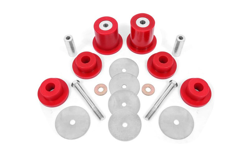 BMR 2015-18 Challenger Differential Lockout Bushing Kit - Red BMR Suspension Differential Bushings