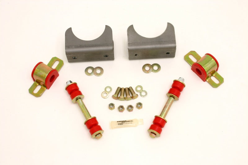 BMR 82-02 3rd Gen F-Body w/ 2.5in-2.75in Axle Tubes 22mm Sway Bar Mount Kit - Bare BMR Suspension Sway Bar Brackets