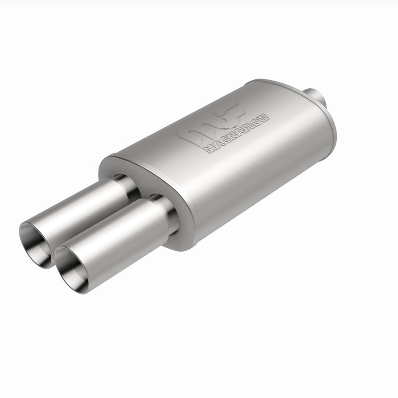 MagnaFlow Muffler W/Tip Mag SS 14X5X8 2.25/3