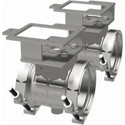 MagnaFlow 2018 Ford Mustang V8-5.0LGAS Exhaust Acc - 2.5in ID/OD - 304SS - Integrated V-Band Flanges Magnaflow Flanges