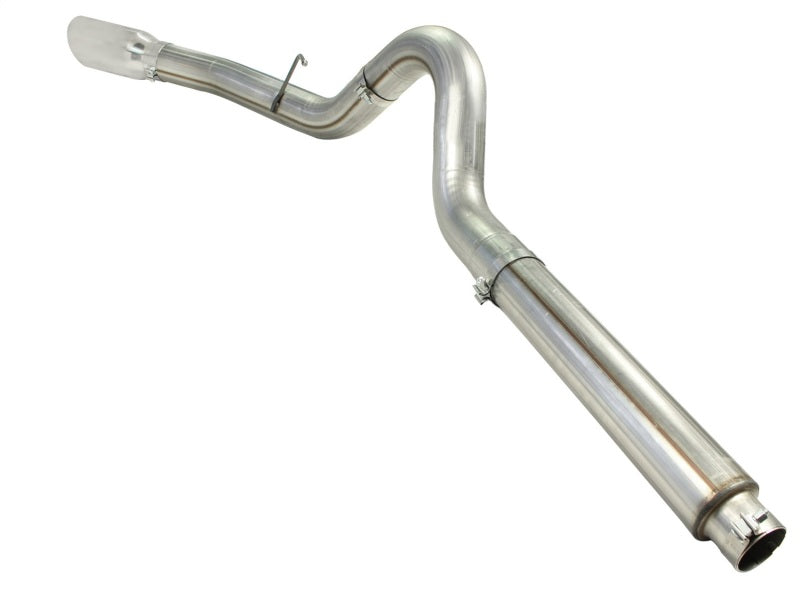 aFe MACHForce XP 5in DPF-Back Stainless Steel Exh Sys, polished tip,Ford Diesel Trucks 08-10 V8-6.4L aFe DPF Back