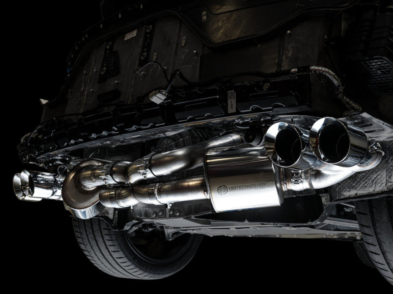 AWE Tuning 2020 Chevrolet Corvette (C8) Touring Edition Exhaust - Quad Chrome Silver Tips AWE Tuning Catback