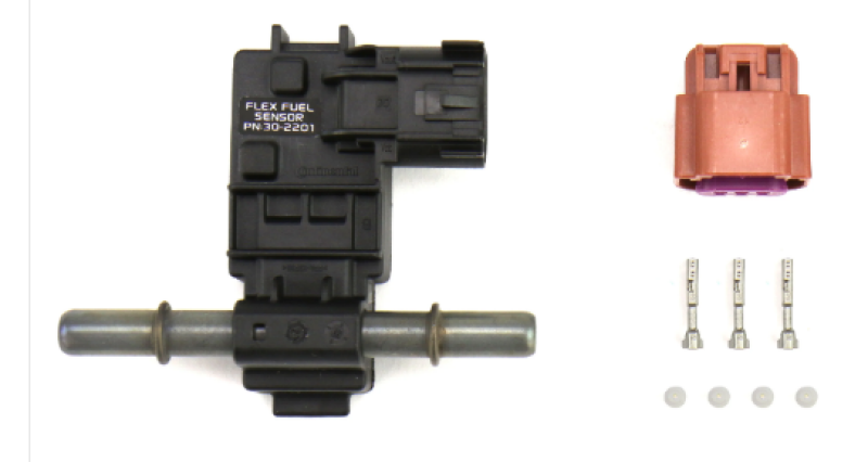 AEM Ethanol Content Flex Fuel Sensor w/ -6AN fittings Kit AEM Data Acquisition