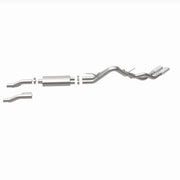 MagnaFlow 11 Ford F-150 3.7L/5.0L/6.2L SS Catback Exhaust Dual Same Side Exit w/ 3.5in SS Tips Magnaflow Catback