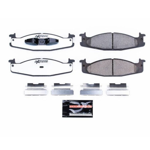Power Stop 94-96 Ford Bronco Front Z36 Truck & Tow Brake Pads w/Hardware PowerStop Brake Pads - Performance