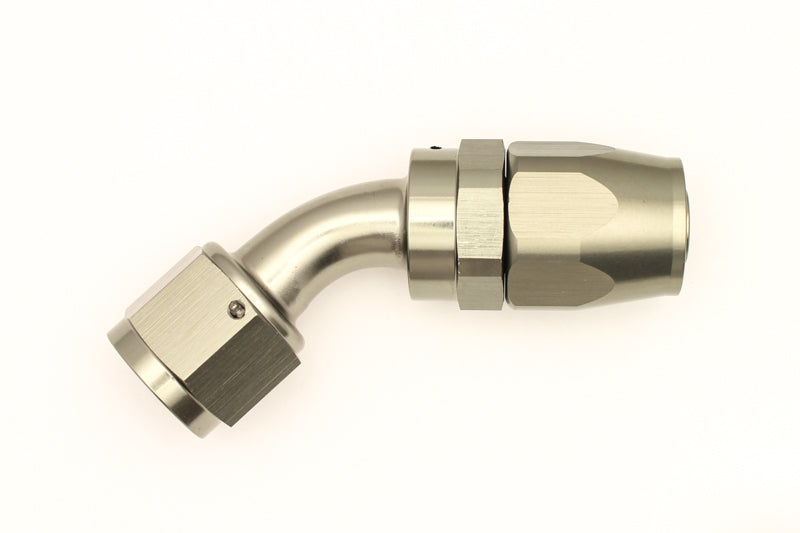 DeatschWerks 10AN Female Swivel 45-Degree Hose End CPE DeatschWerks Fittings