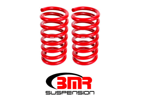 BMR 15-17 S550 Mustang Rear Drag Version Lowering Springs - Red BMR Suspension Lowering Springs