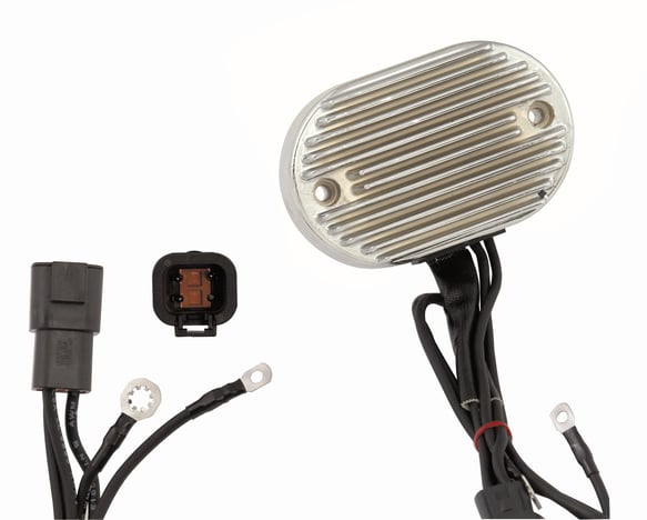 ELECTRONIC VOLTAGE REGULATOR-CHROME 201126C ACCEL Autoparts