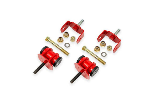 BMR 97-04 Chevrolet C5 Corvette (Inc. Z06) Delrin Motor Mount Kit - Red BMR Suspension Engine Mounts