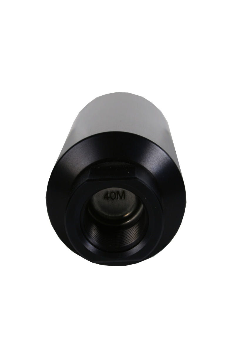 Aeromotive In-Line Marine Filter - AN-12 - 40 Micron SS Element - Black Hardcoat Finish Aeromotive Fuel Filters