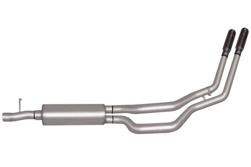 Gibson 05-06 Ford F-250 Super Duty Lariat 6.8L 2.5in Cat-Back Dual Sport Exhaust - Stainless Gibson Catback