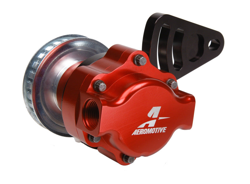 Aeromotive Belt Drive Pump Kit (P/N 11105) w/Gilmer Pulley and Mounting Bracket Aeromotive Brackets