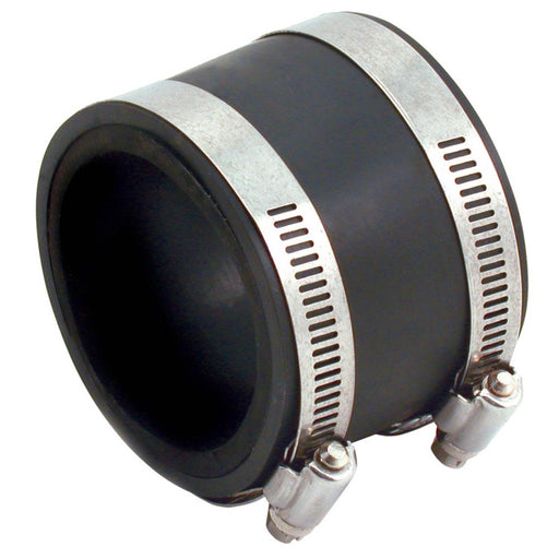 Spectre Coupler 3in. (PVC) - Black Spectre Silicone Couplers & Hoses