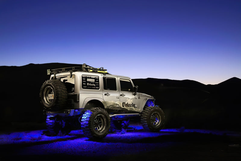 Oracle Bluetooth + RF Underbody Rock Light Kit - 8 PCS - ColorSHIFT ORACLE Lighting Light Bars & Cubes