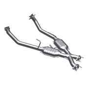 MagnaFlow Conv DF Mustang X-Pipe 86-93 50-Sta Magnaflow Catalytic Converter Direct Fit