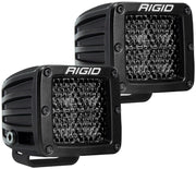 Rigid Industries D Series PRO Midnight Edition - Spot - Diffused - Pair Rigid Industries Light Bars & Cubes