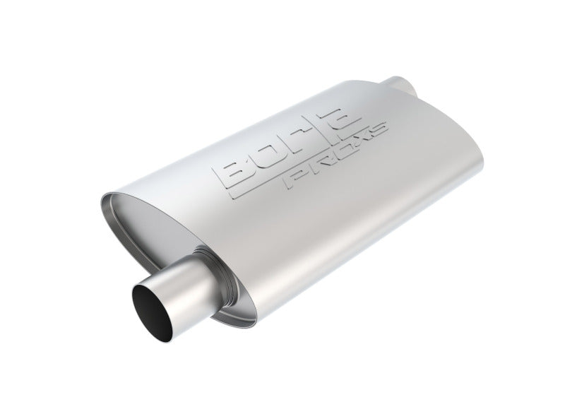 Borla Pro-XS 2.25in Tubing 14in x 4in x 9.5in Oval Offset/Offset Muffler Borla Muffler