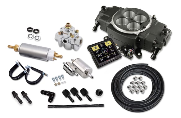 Holley Sniper Stealth 4150 Master Kit - Black 550-871K HOLLEY EFI Autoparts