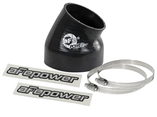 aFe Magnum FORCE Silicone Replacement Coupling Kit 4in ID x 30 Deg. Elbow Coupler - Black aFe Air Intake Components