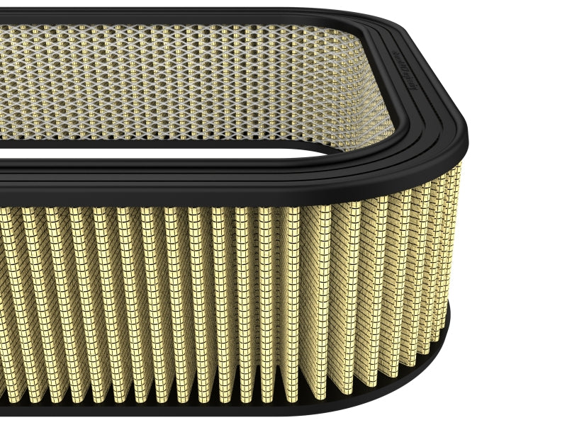 aFe Magnum FLOW Custom Air Filter 20-1/4 IN L x 16-3/8 IN W x 5-1/4 IN H w/ Expanded Metal aFe Air Filters - Universal Fit