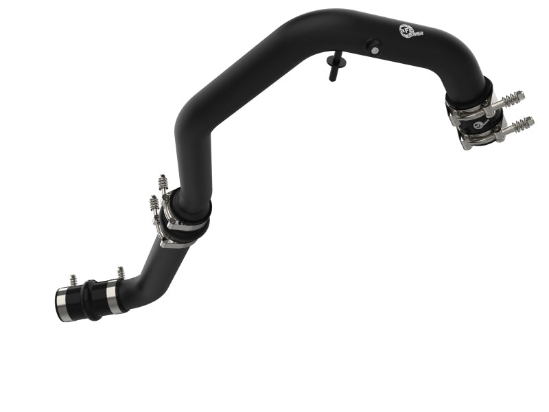 aFe Bladerunner Intercoolers I/C Tubes Hot/Cold 2021+ Ford F-150 V6-2.7L (tt) - Black aFe Intercoolers