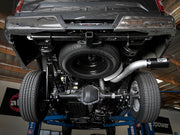 aFe Large Bore-HD 4in 409 SS DPF-Back Exh 18-19 Ford F-150 V6-3.0L (td) w/ Black Tip aFe DPF Back
