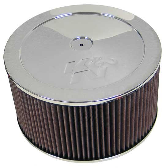 K&N 5-1/8in flg 11in od 7-1/4in h K&N Engineering Air Filters - Universal Fit