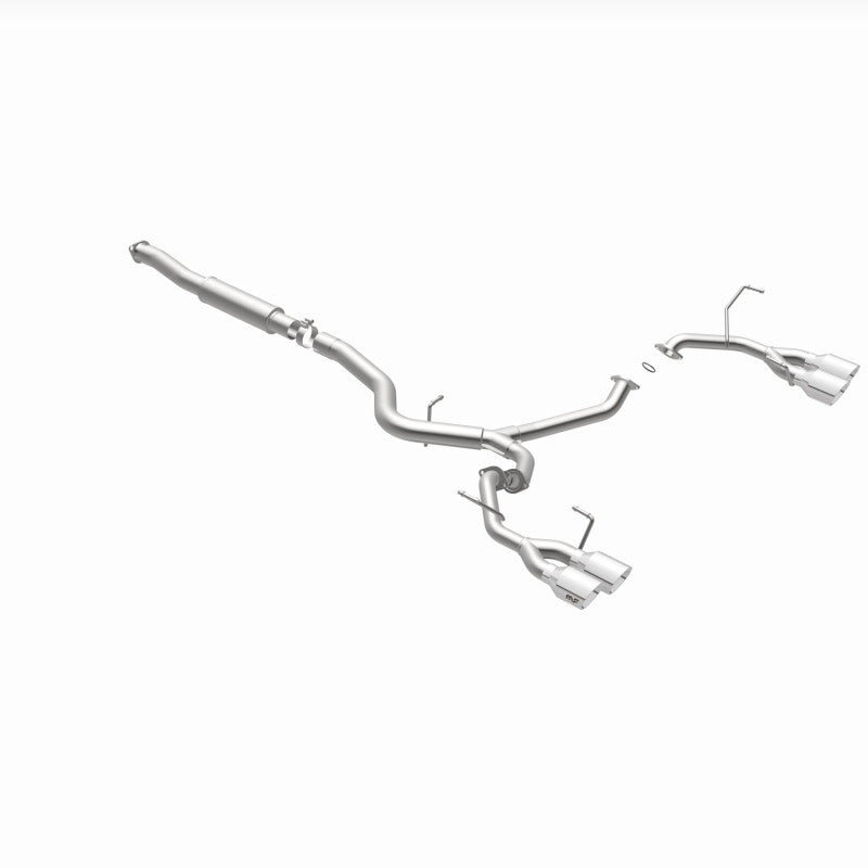 MagnaFlow SYS Cat-Back 15-17 Subaru WRX Sti 2.5L Polished 3in Tips