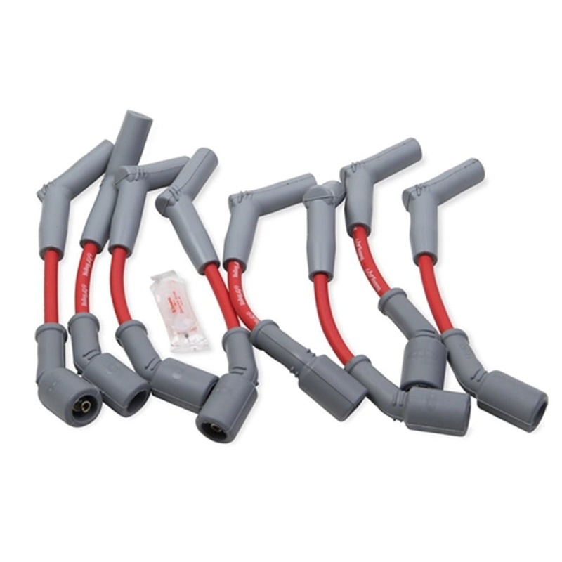 6.2L LS 45DEG SPARK PLUG WIRE SET RED/GR 561-102 - DSP PERFORMANCE MOTORSPORTS