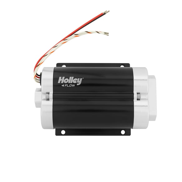 200 GPH Dominator In-Line Billet Fuel Pump (Dual Inlet) 12-1800-2 HOLLEY Autoparts