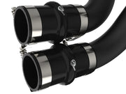 aFe 21-22 Ford F-150/Raptor V6-3.5L (tt) BladeRunner 2.5in Aluminum Hot Charge Pipe Black aFe Intercoolers