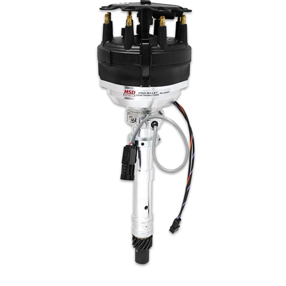 Chevy Cam Sync Distributor, Hall Effect, Large Cap 23451 MSD Autoparts