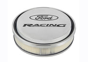 Ford Racing Polished Slant Edge Air Cleaner Ford Racing Air Filters - Universal Fit
