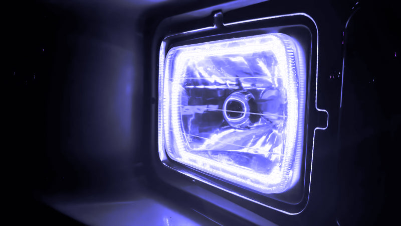 Oracle Pre-Installed Lights 7x6 IN. Sealed Beam - White Halo