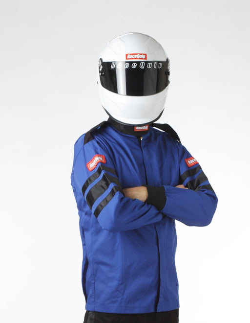 RaceQuip Blue SFI-1 1-L Jacket - XL Racequip Racing Jackets