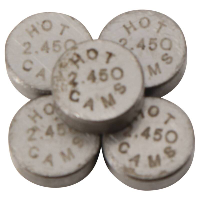 Hot Cams 07-16 CRF 150 R/2016 CRF 150 RB Big Wheel 2.450mm Shim Kit - 5 Pack Hot Cams Valves