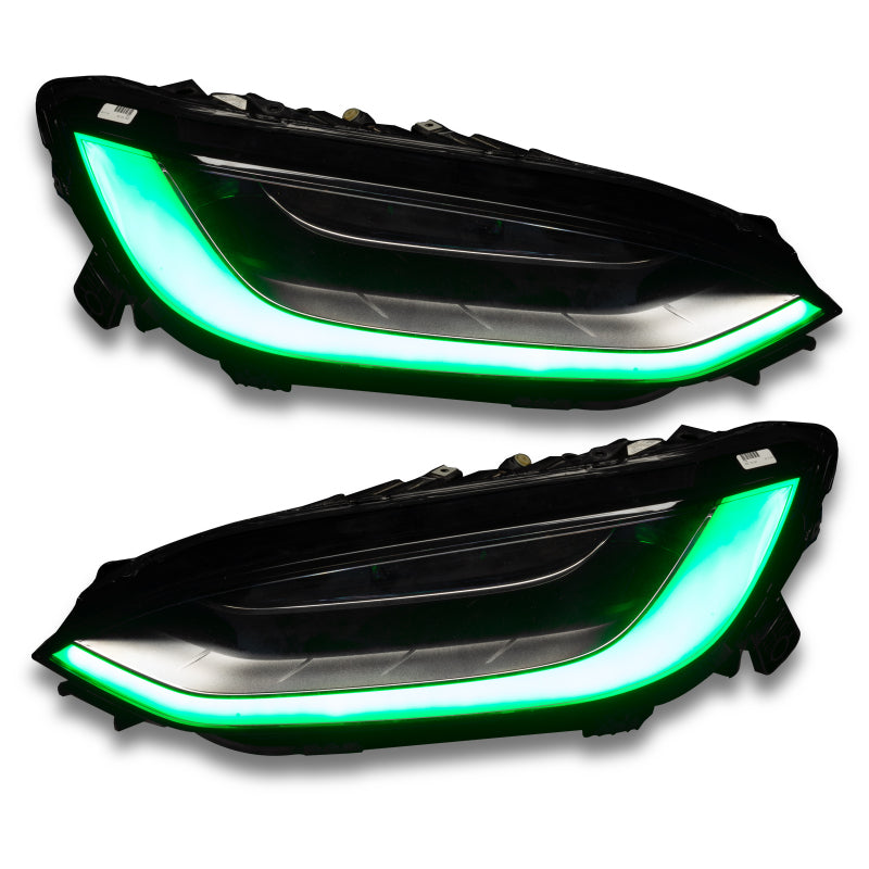 ORACLE Lighting 16-21 Tesla Model X Dynamic ColorSHIFT Headlight & Fog Light DRL Kit ORACLE Lighting Headlights