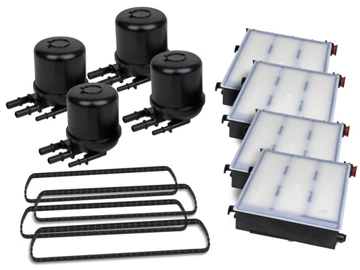 aFe ProGuard D2 Fuel Filter 17-21 Ford Diesel Trucks V8-6.7L (td) - 4 Pack AFE POWER Fuel Filters