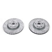Power Stop 12-13 Buick Regal Front Evolution Drilled & Slotted Rotors - Pair PowerStop Brake Rotors - Slot & Drilled