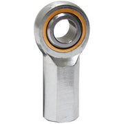 QA1 V Series 3-Pc Rod End - Female/Left Hand - .19in Bore x 3/16-24 - Carbon Steel QA1 Tie Rods