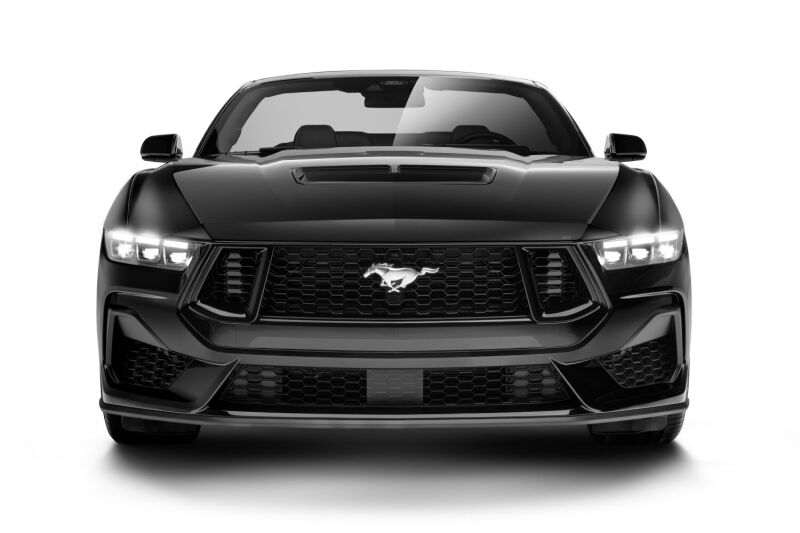 Husky Liners 2024 Ford Mustang Aeroskin Hood Protector - Smoke Husky Liners Hood Deflectors