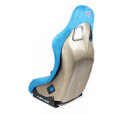 NRG FRP Bucket Seat ULTRA Edition - Medium (Blue Alcantara/Pearlized Back) NRG Race Seats